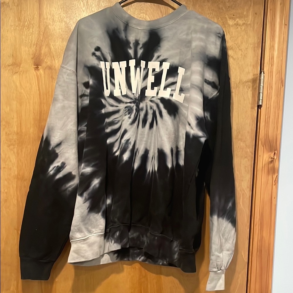 UNWELL Call Her Daddy Podcast Barstool Sports Crew Neck Sweatshirt Tie Dye XL